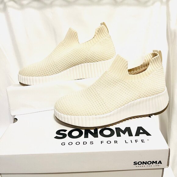 Sonoma Ortholite eco Carolynn-NWT-Slip On Comfort Shoes Cush Foot Bed-Sz. 9 1/2 - Picture 3 of 14